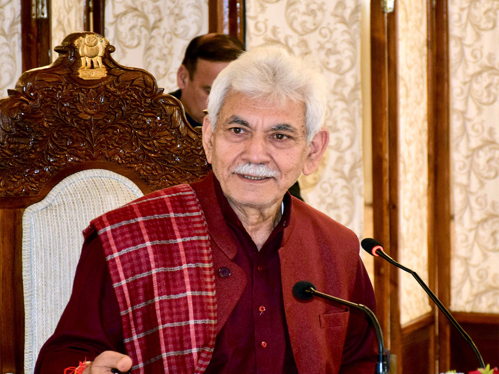 Jammu and Kashmir Lieutenant Governor Manoj Sinha (File Photo/ANI)