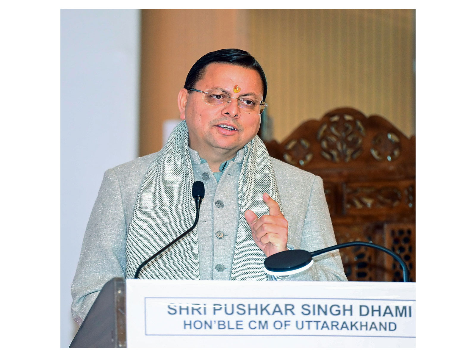 Uttarakhand CM  Pushkar Singh Dhami (File Photo/ AN)