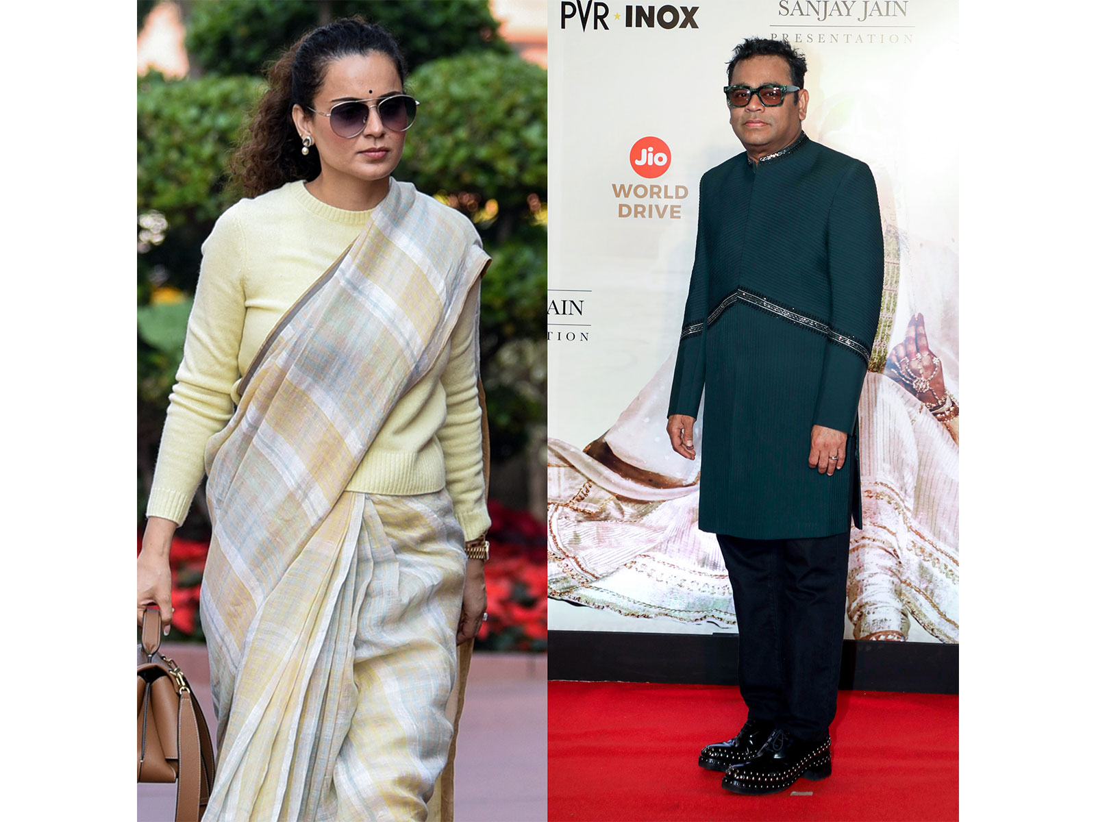 Kangana Ranaut and AR Rahman (Photo/ANI) Kangana Ranaut and AR Rahman (Photo/ANI)