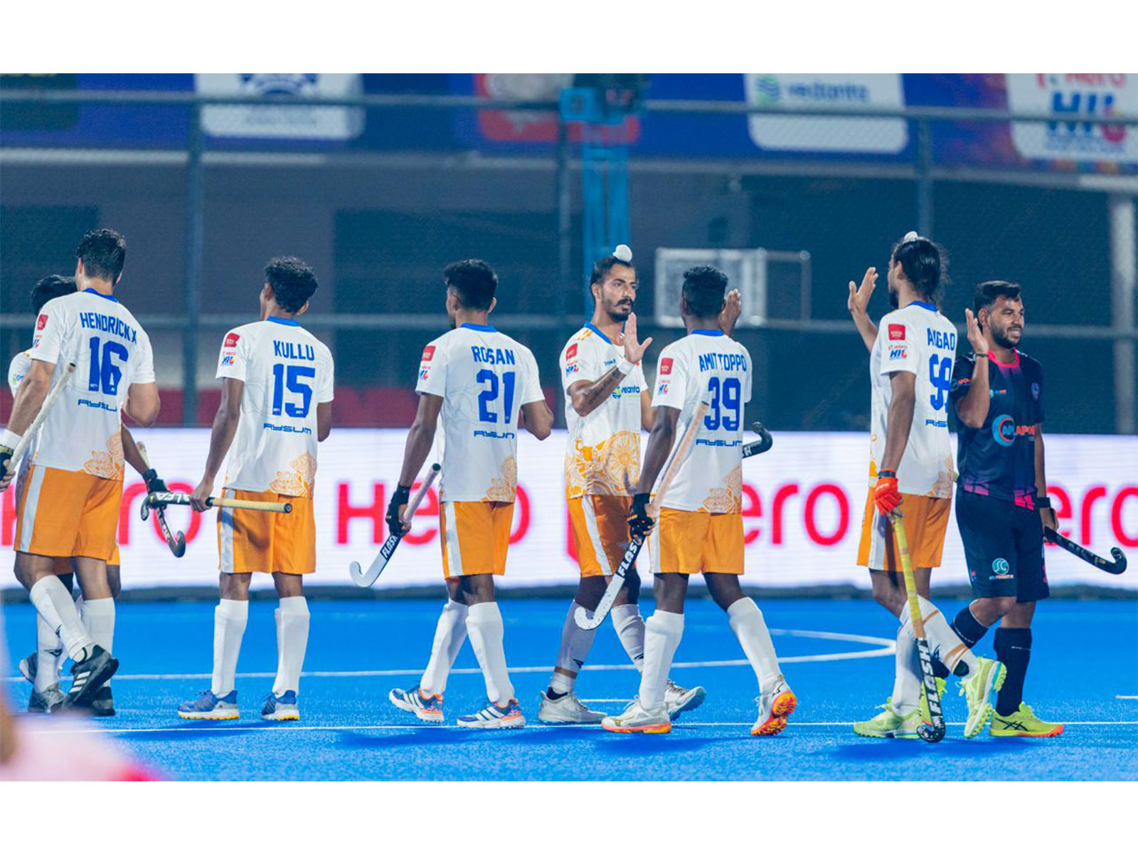 Vedanta Kalinga Lancers beat SG Pipers 6-1. (Photo: Hockey India)