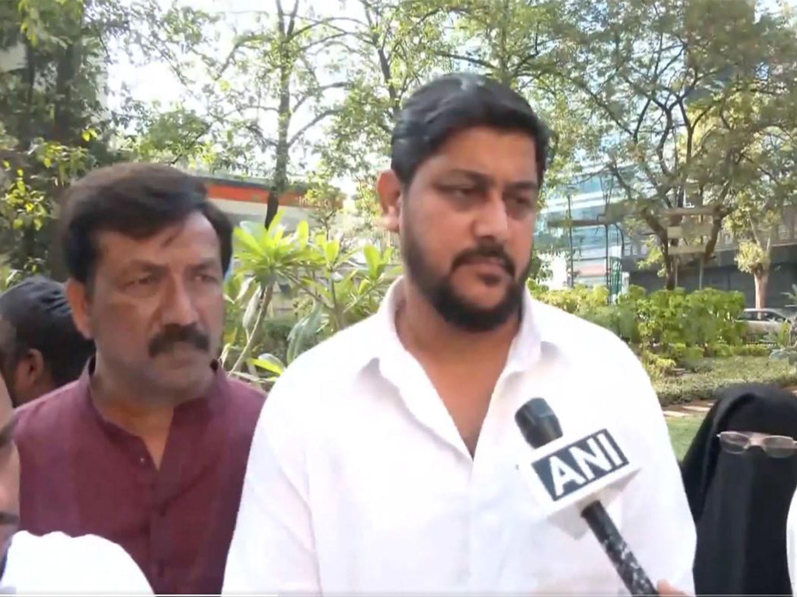 AIMIM winning candidate Saif Pathan. (Photo/ANI)