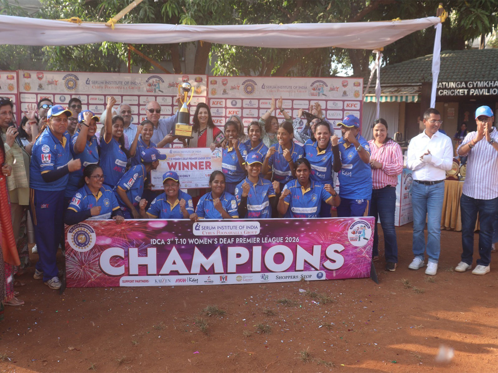 Mumbai Stars crowned champions of Women’s Deaf Premier League