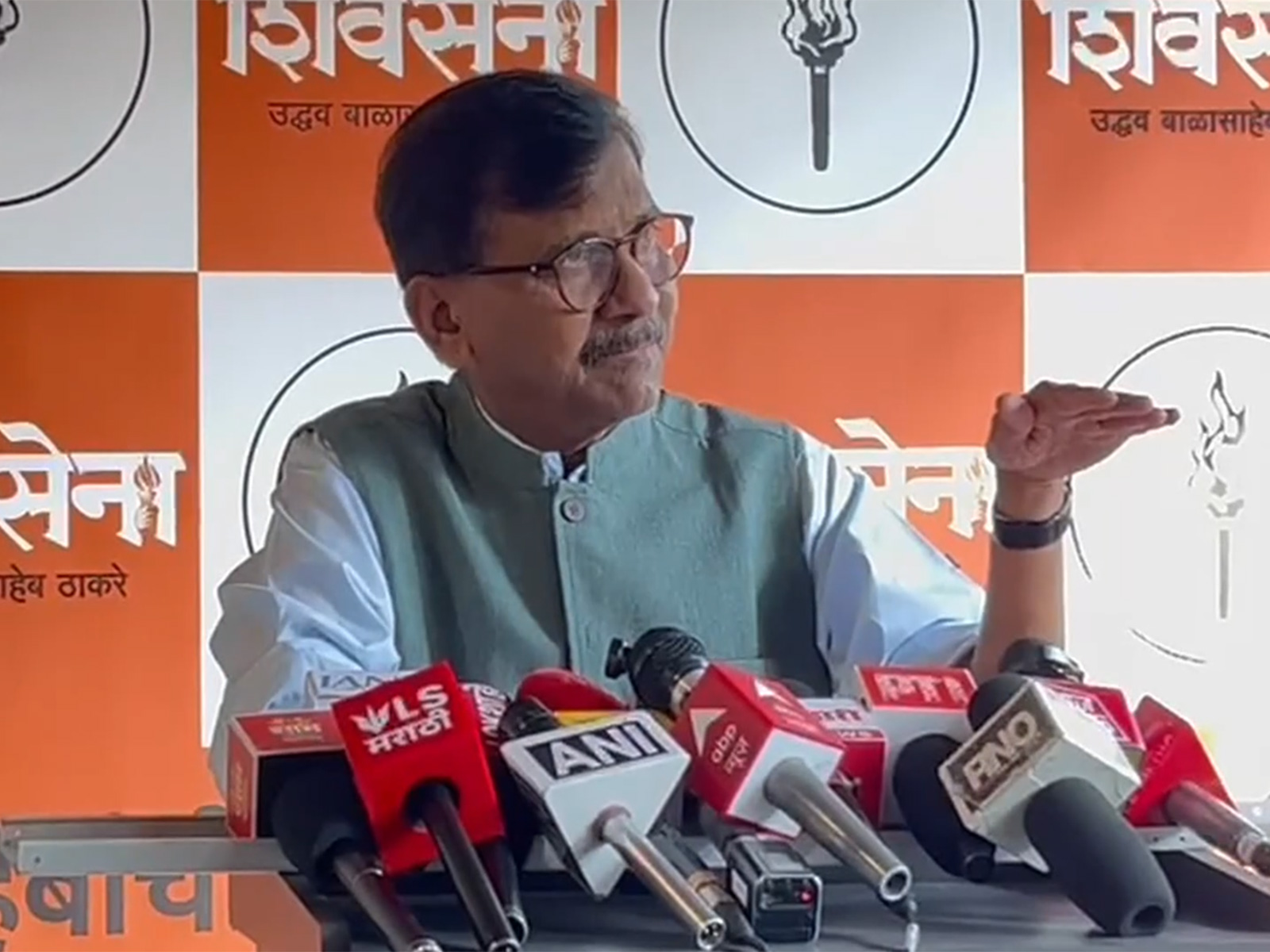 Shiv Sena (UBT) MP Sanjay Raut (Photo/ANI)