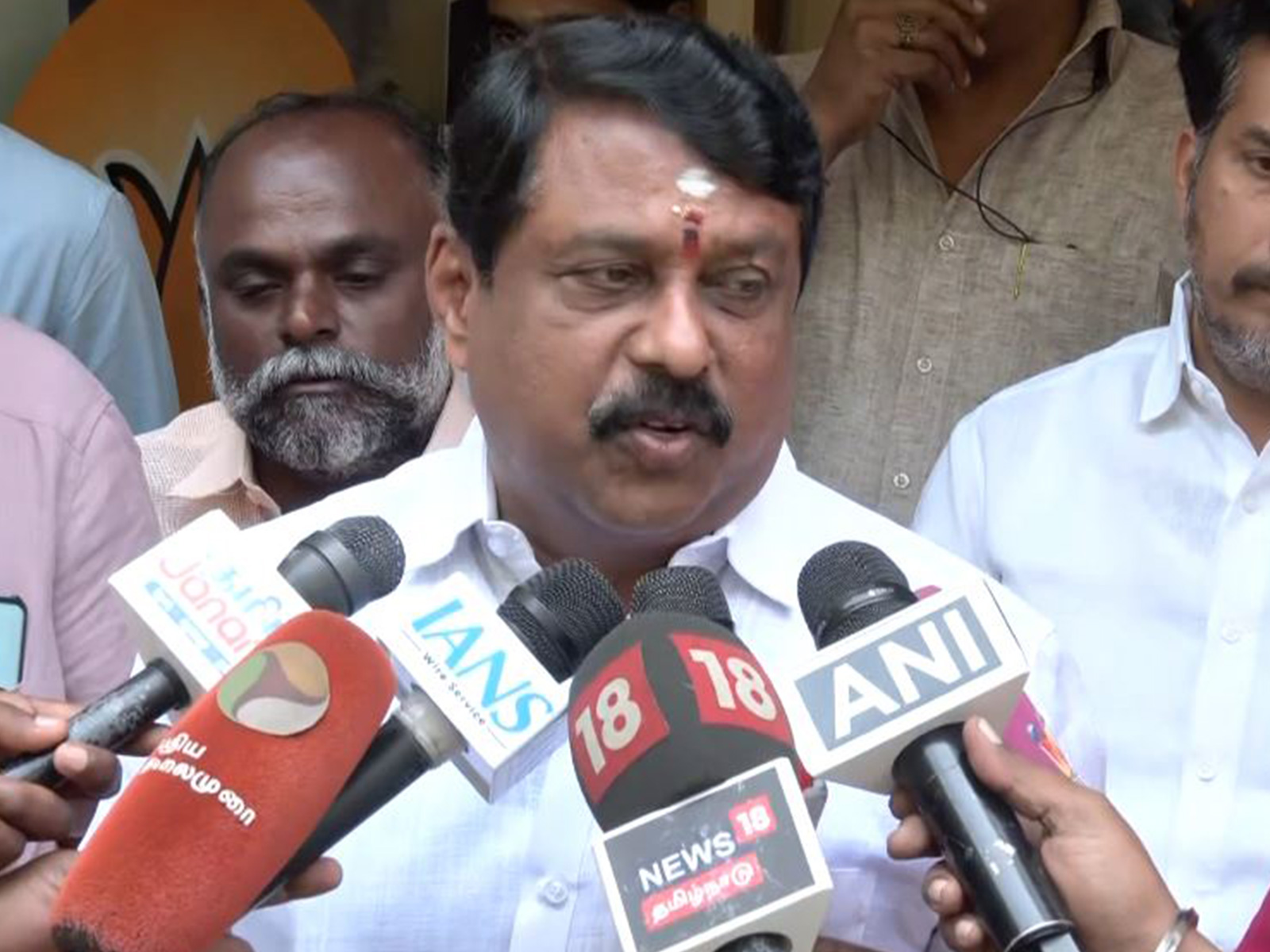 Tamil Nadu BJP President Nainar Nagendran (Photo/ANI)