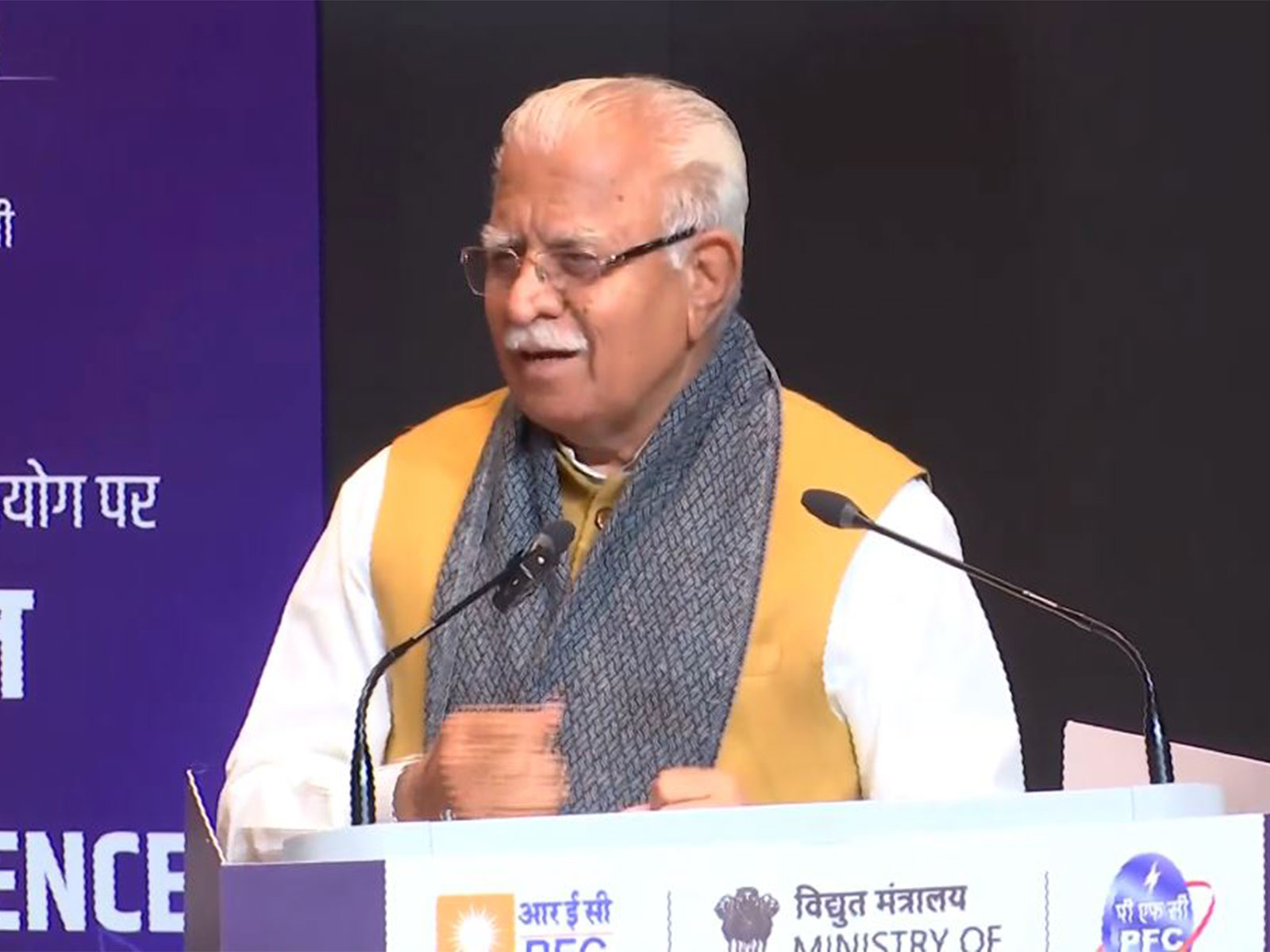 Manohar Lal, Minister of Power (File Photo/ANI)