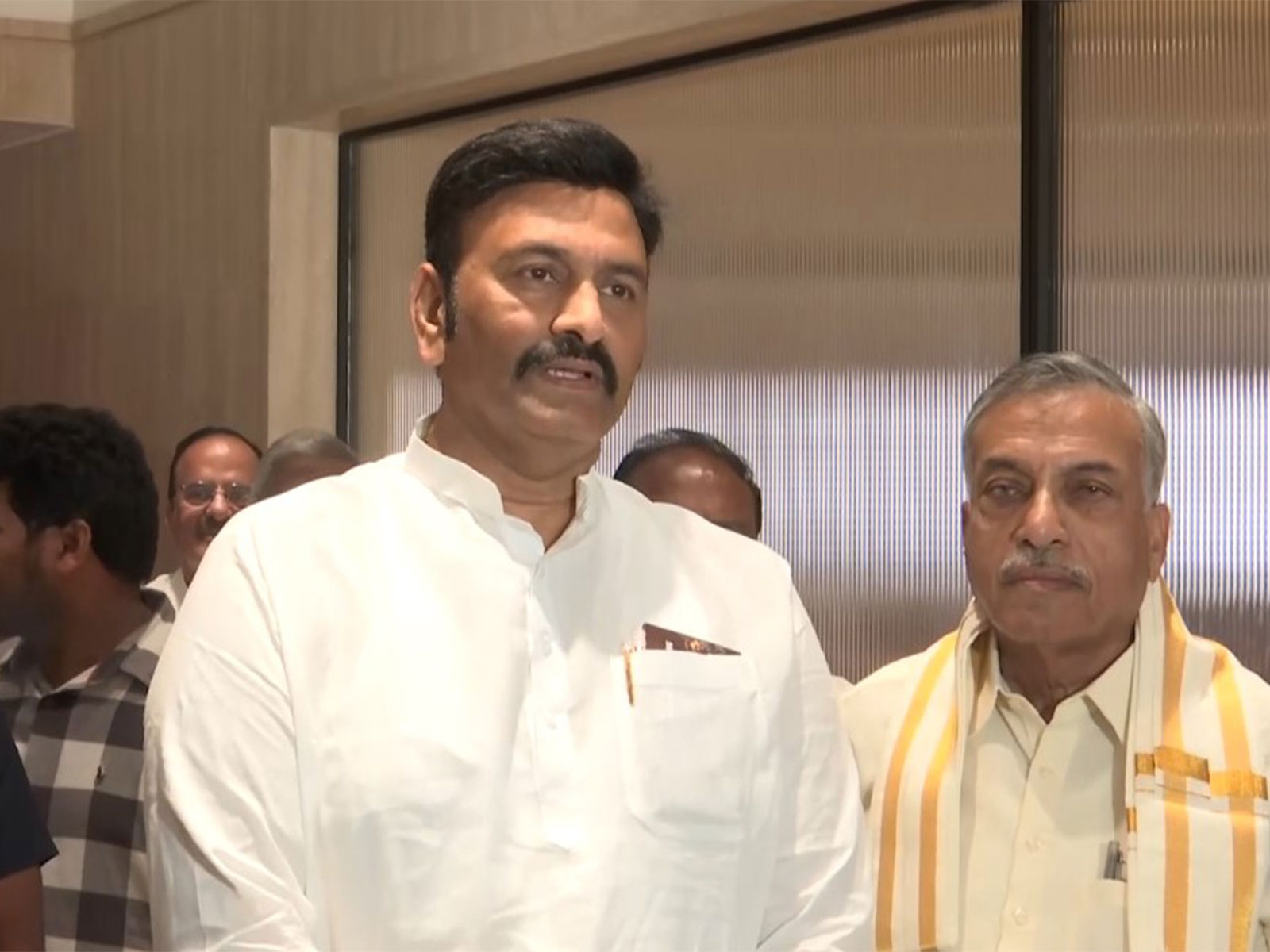 Andhra Pradesh Assembly Deputy Speaker Raghu Rama Krishnam Raju. (Photo/ANI)