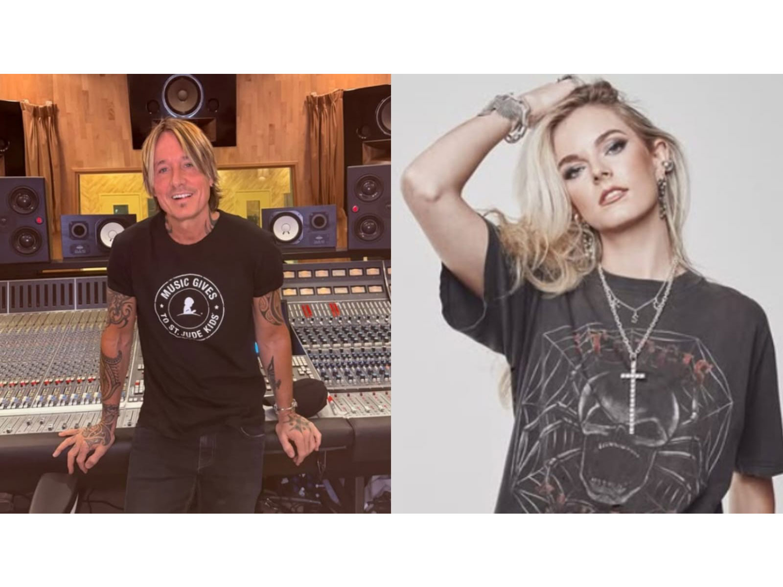 Keith Urban (L) Karley Scott Collins (Photo/instagram/@keithurban, karleyscottcollins) Keith Urban (L) Karley Scott Collins (Photo/instagram/@keithurban, karleyscottcollins)