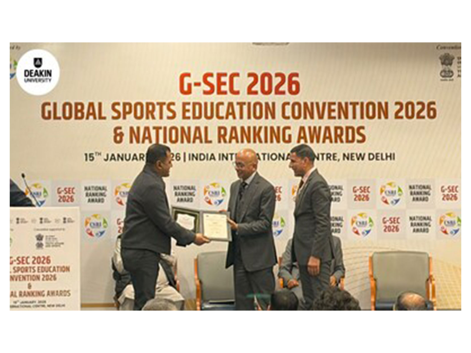 Deakin University recognised as India’s Best Foreign University for Sports and Physical Education