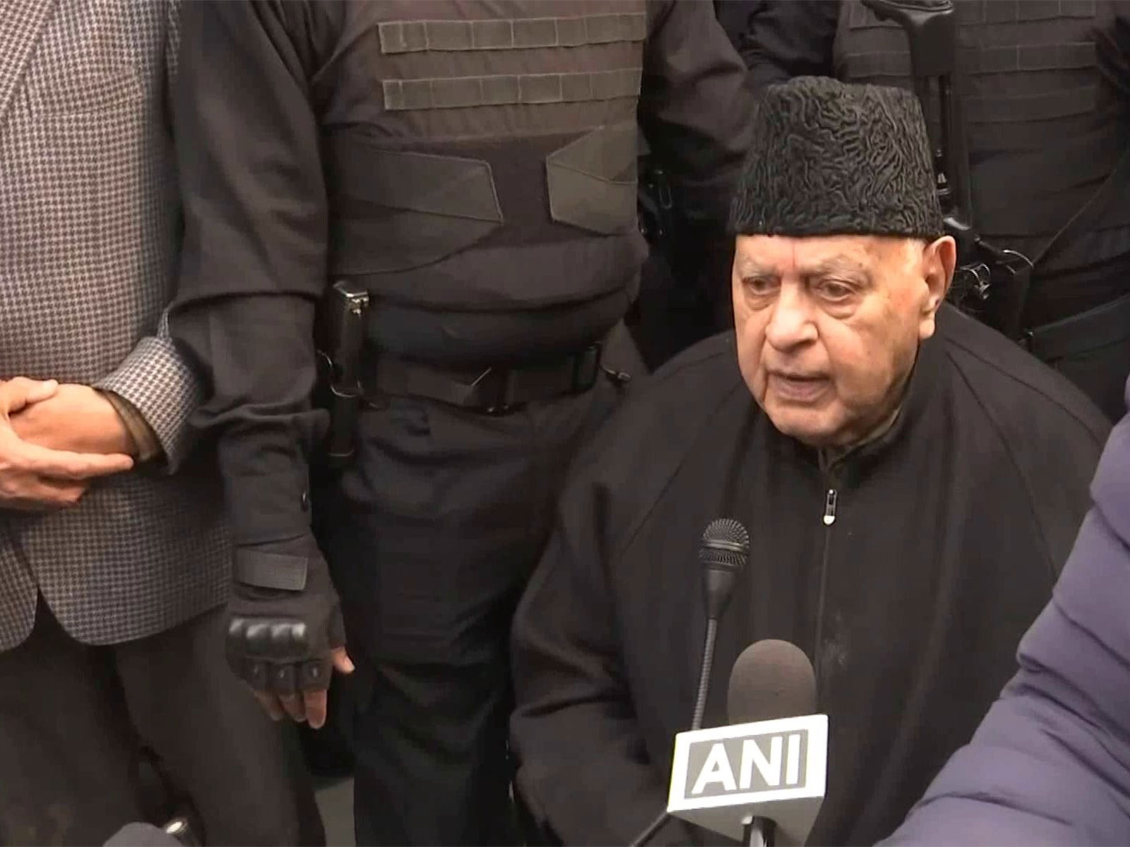 JKNC chief Farooq Abdullah (Photo/ANI) JKNC chief Farooq Abdullah (Photo/ANI)