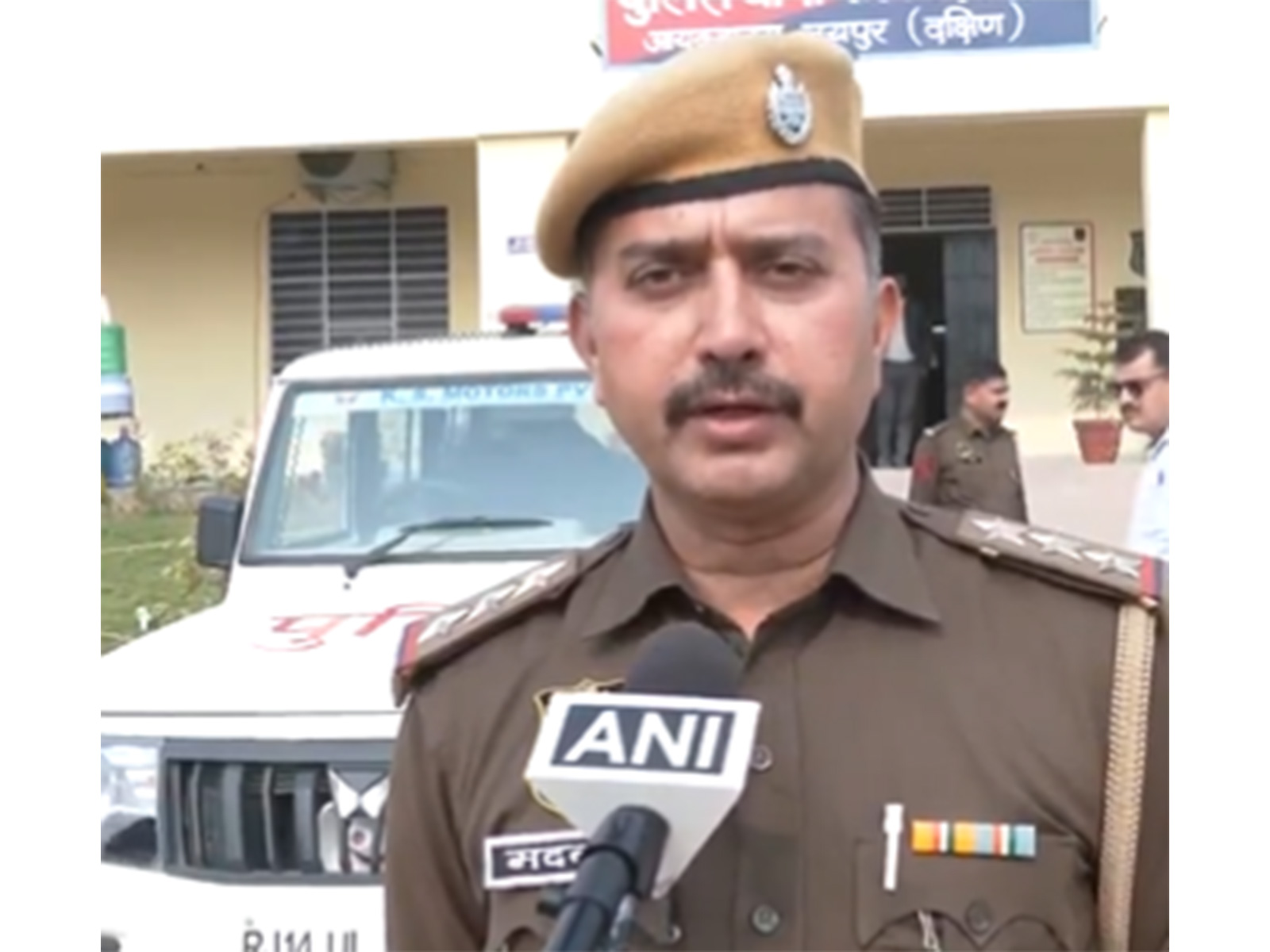 Madanlal Kadwasra, SHO, Patrakar Colony Police Station (Photo/ANI) Madanlal Kadwasra, SHO, Patrakar Colony Police Station (Photo/ANI)