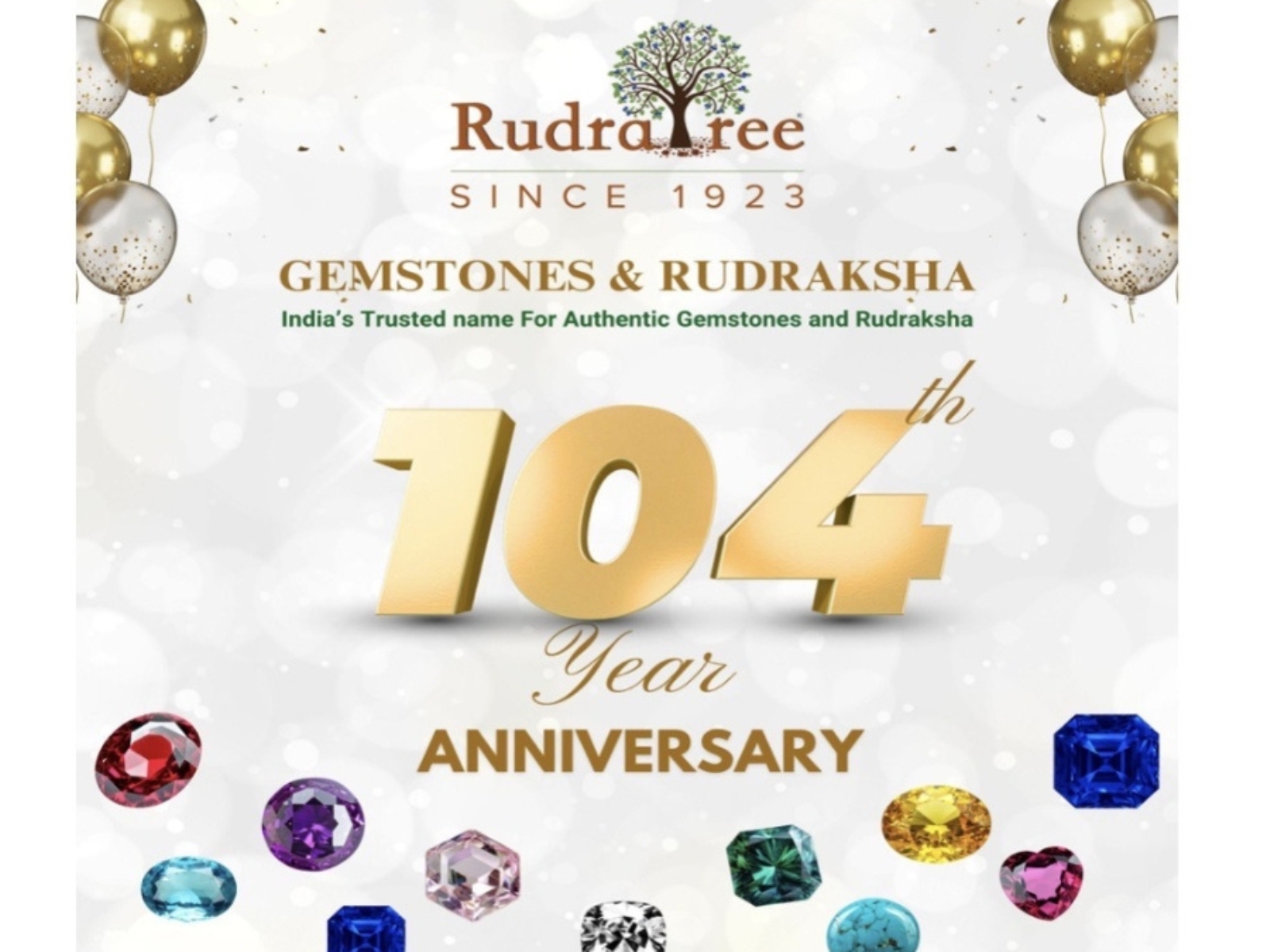 104 Years of Heritage: RudraTree’s Century-Long Legacy in Rudraksha, Navaratna & Natural Crystals