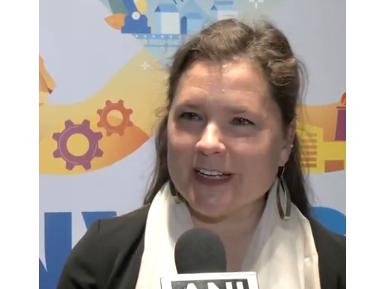 CEO and Founder of AI-powered protein discovery company Shiru, Jasmin Hume (Photo/ANI)