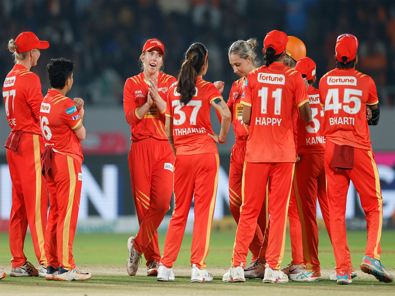 Gujarat Giants. (Photo: @wplt20 X)