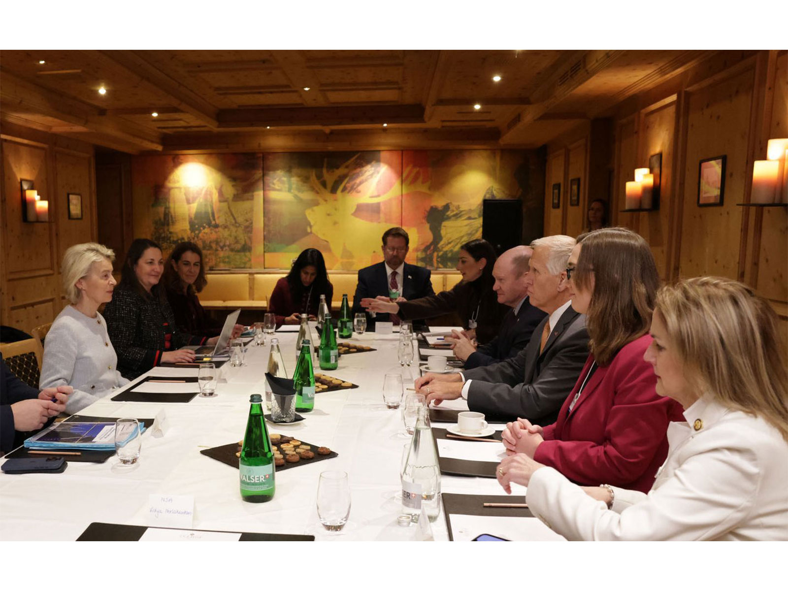 EU chief discusses Greenland with US Congress delegation (Photo/X@vonderleyen)