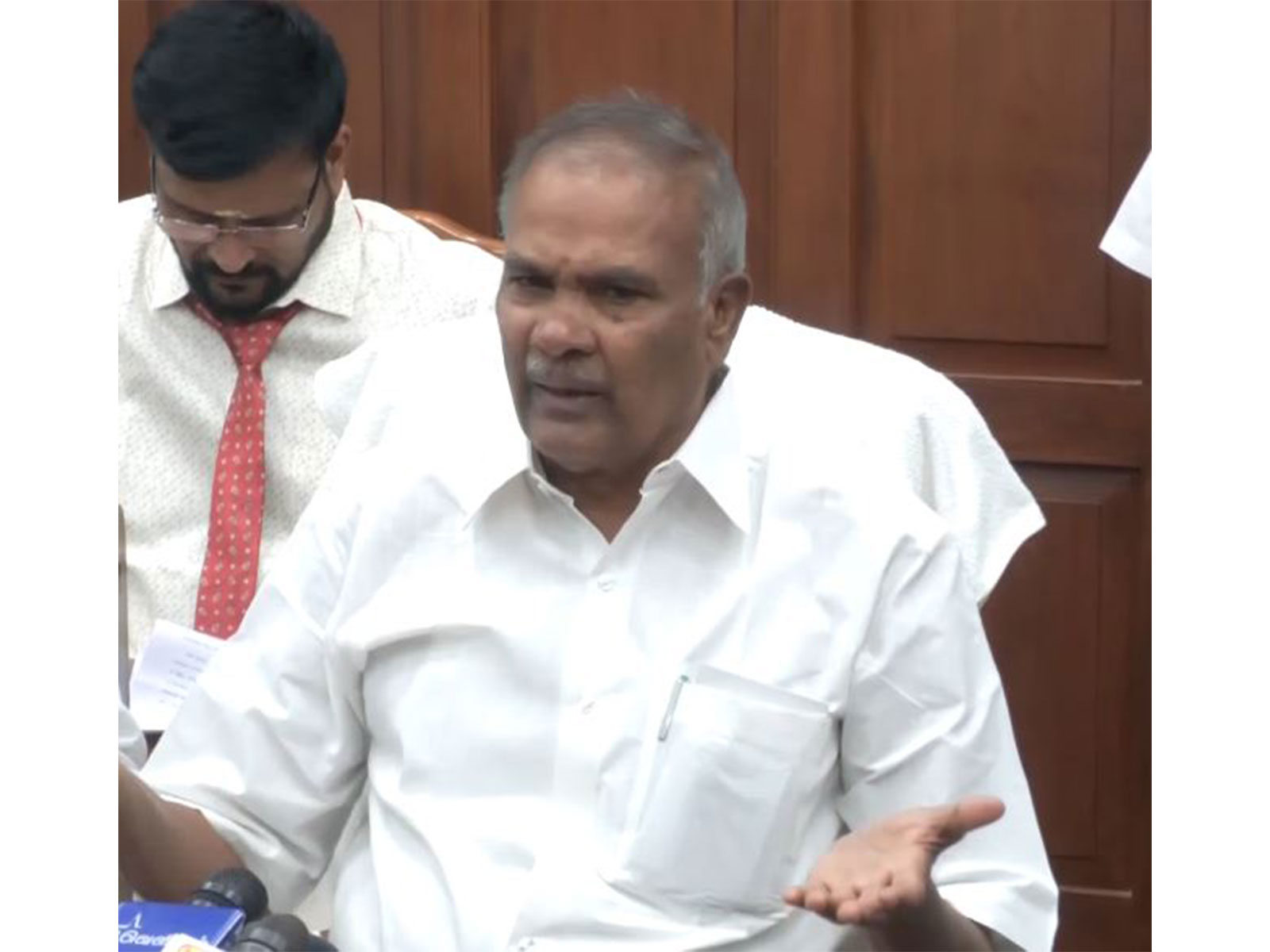 Tamil Nadu Assembly Speaker M Appavu (Photo/ANI)