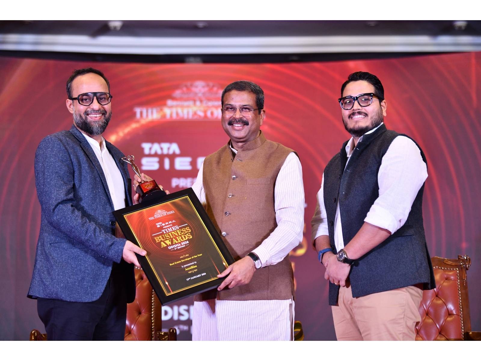 AcreRise Named ‘Real Estate Developer of the Year’ at the Times Business Awards-2026