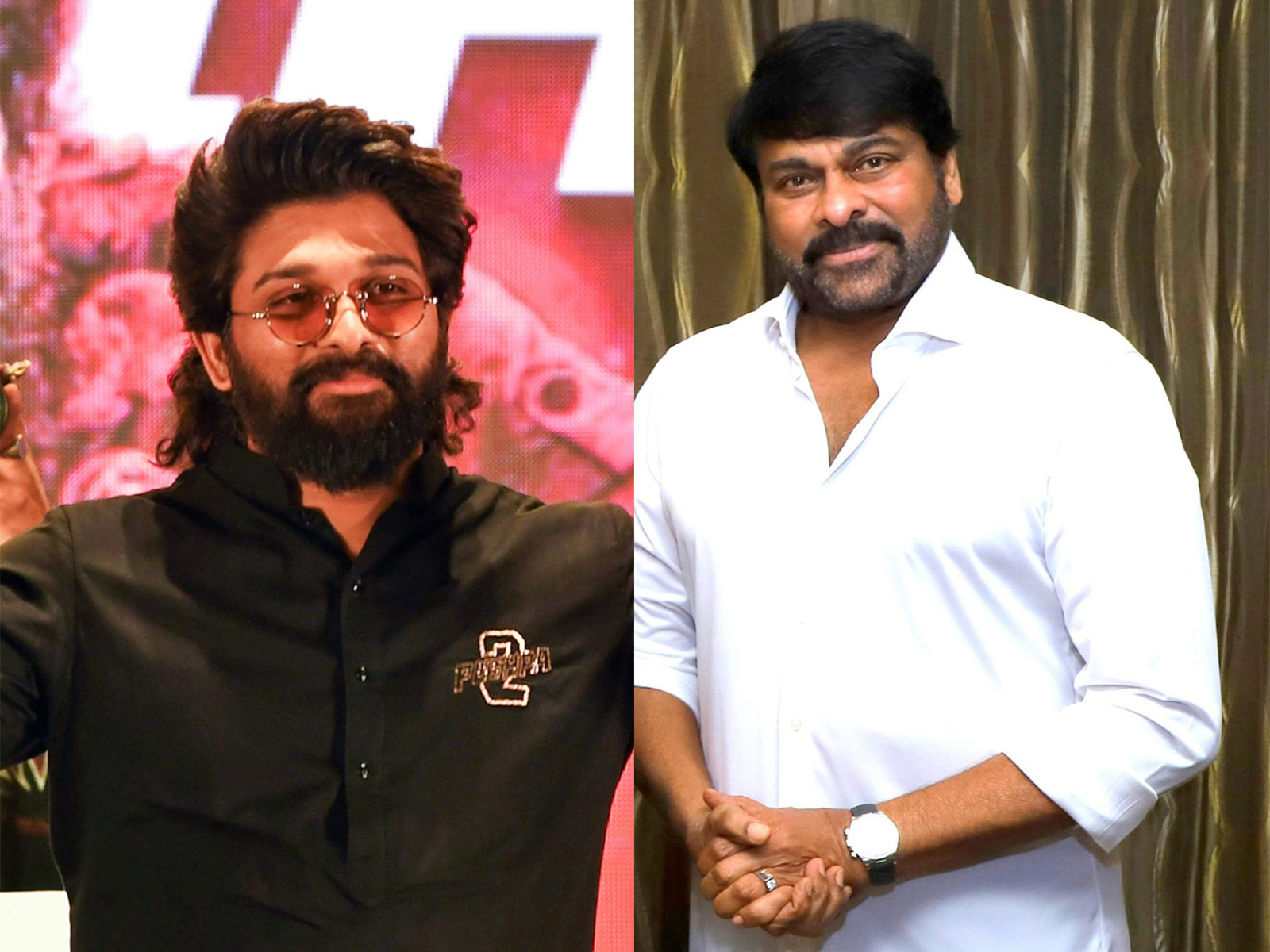 Allu Arjun hails Chiranjeevi (File photo/ANI)