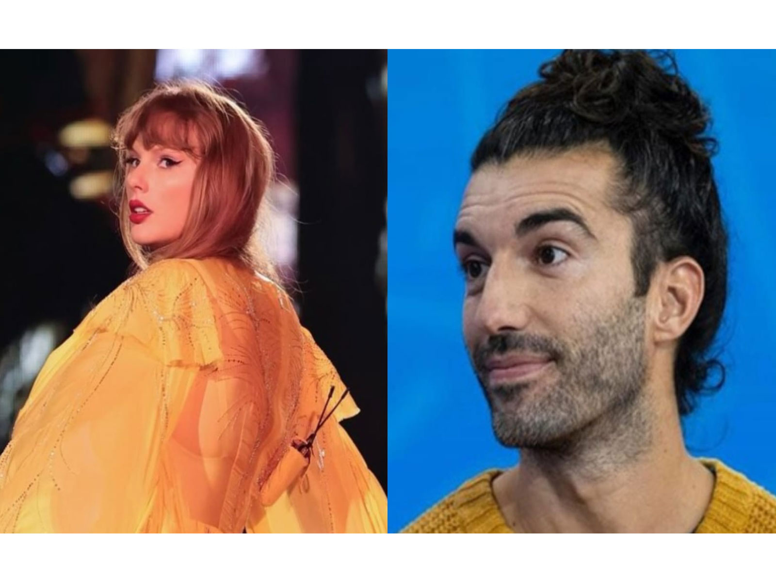 Talyor Swift (L) Justin Baldoni (R) (Photo/Instagram/@taylorswift @justinbaldoni) Talyor Swift (L) Justin Baldoni (R) (Photo/Instagram/@taylorswift @justinbaldoni)