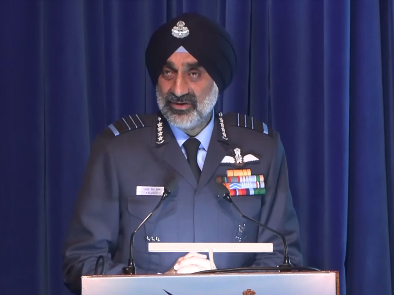 IAF Chief Marshal AP Singh (Photo/ ANI)