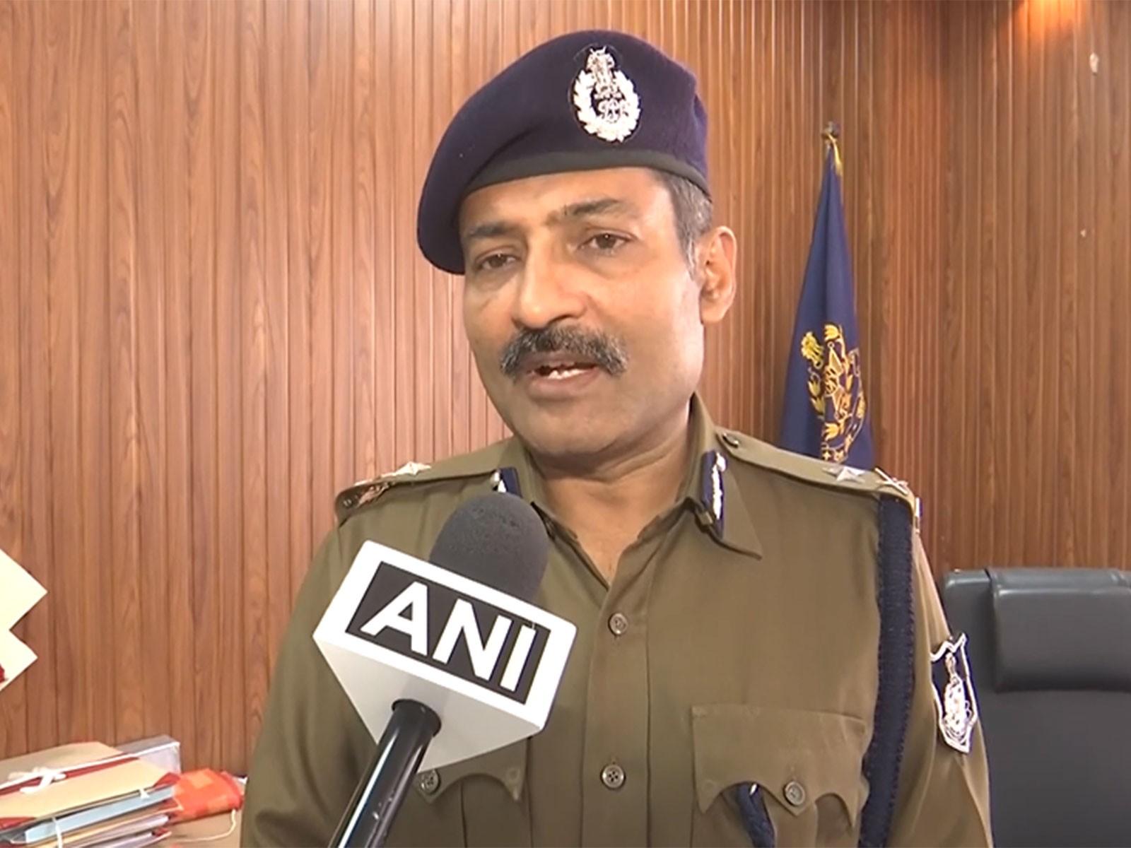 Bhopal Commissioner of Police (CP) Harinarayan Chari Mishra (Photo/ANI)