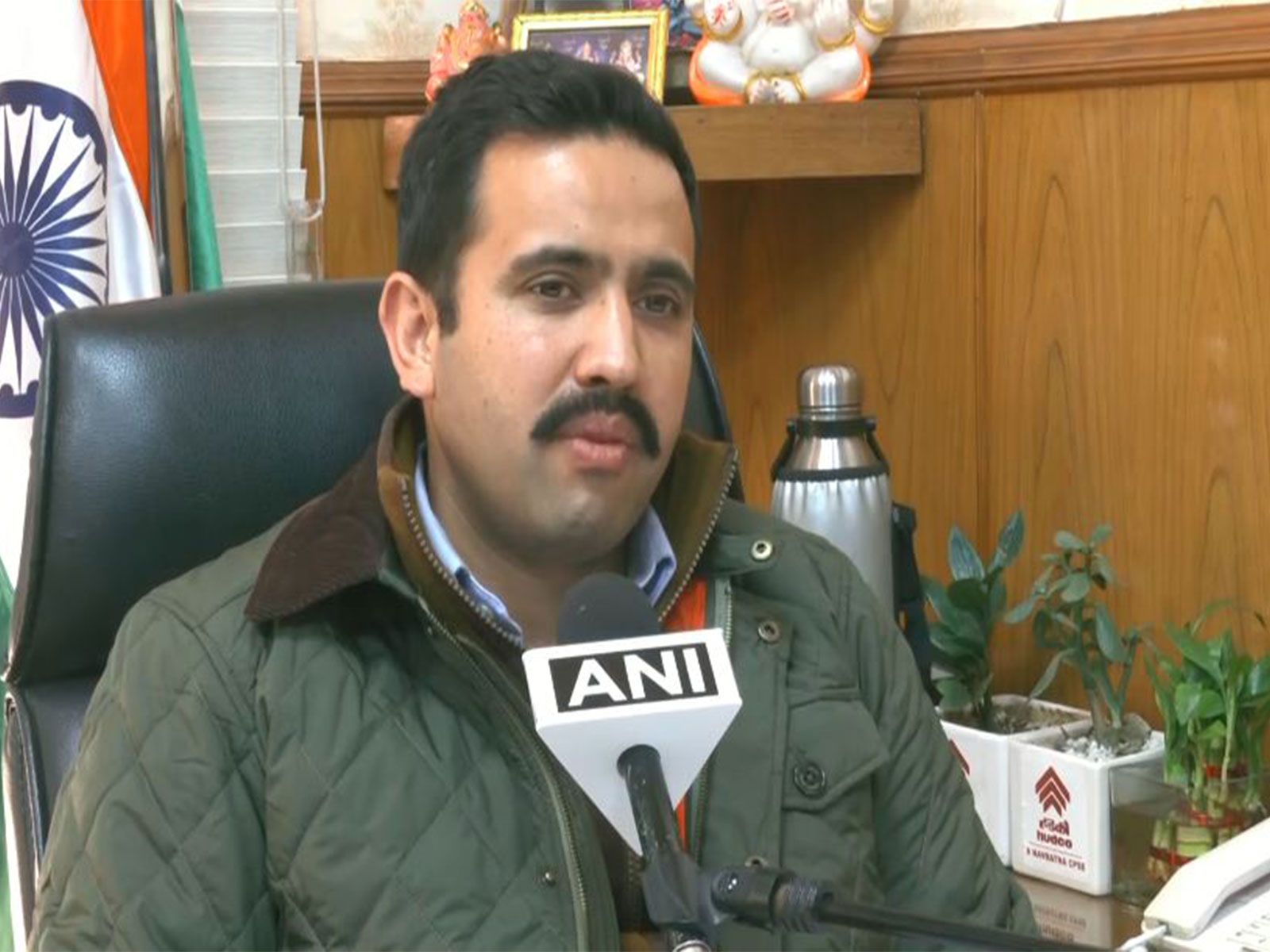 Himachal Pradesh Public Works and Urban Development Minister Vikramaditya Singh (Photo/ANI)