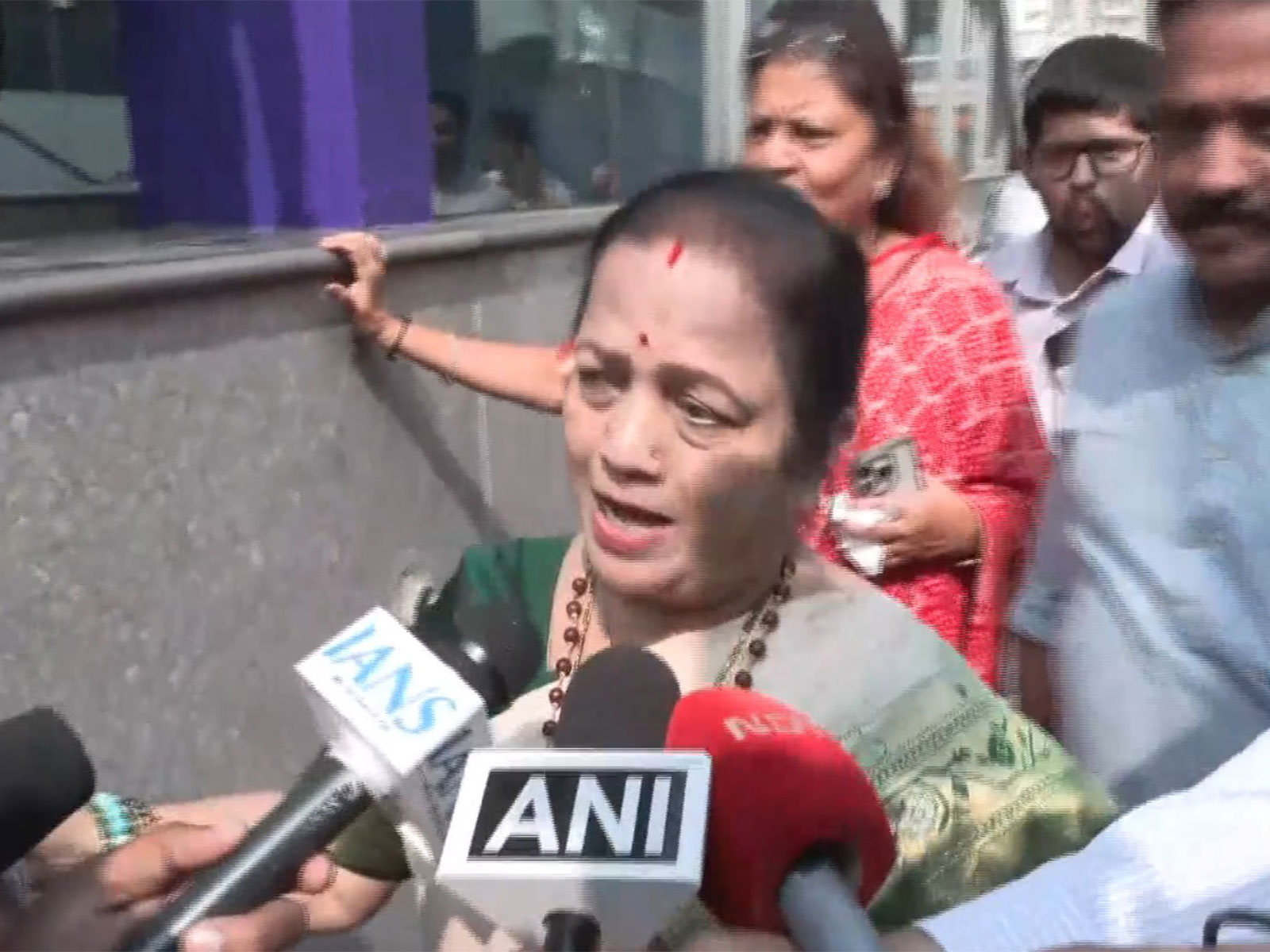 Shiv Sena (UBT) leader Kishori Pednekar (Photo: ANI)