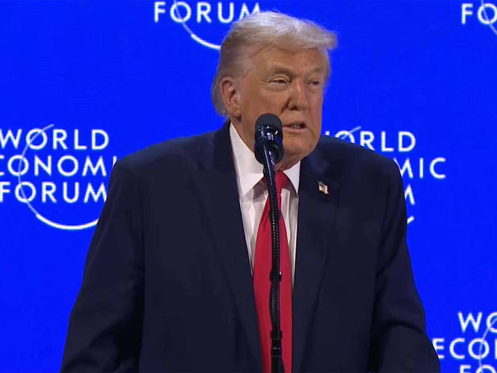 US President Donald Trump (Photo/World Economic Forum Youtube)