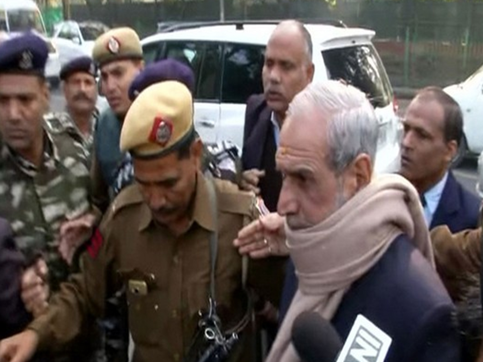 Former Congress leader Sajjan Kumar (File Photo/ANI)