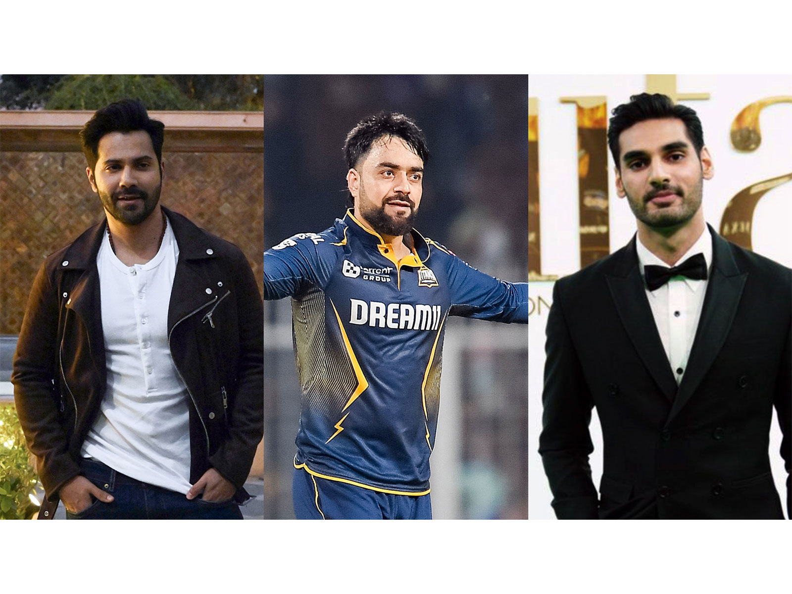 Varun Dhawan, Ahan Shetty react to Rashid Khan's post (File Photo/ANI)