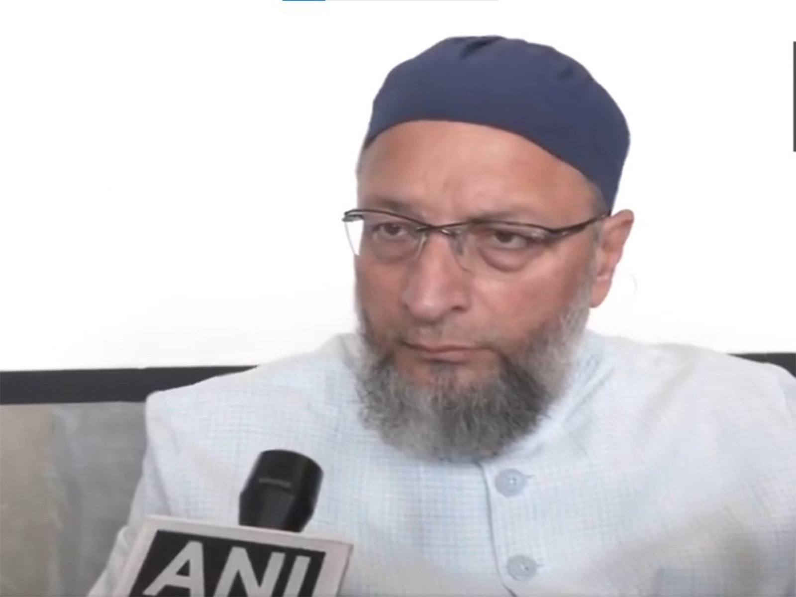 All India Majlis-e-Ittehadul Muslimeen (AIMIM) president Asaduddin Owaisi (Photo/ANI)