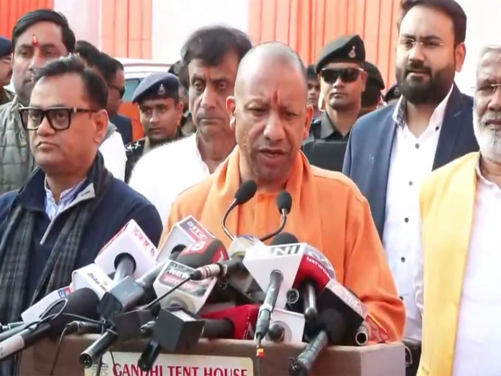 Uttar Pradesh CM Yogi Adityanath (Photo/ANI)