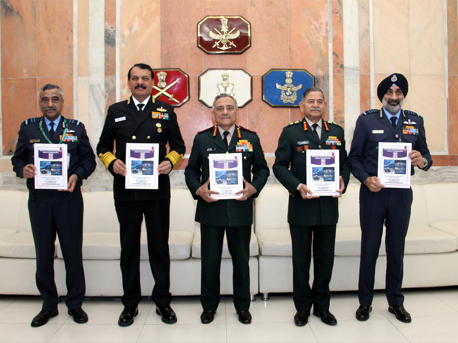 Chief of Defence Staff General Anil Chauhan releases Military Quantum Mission Policy Framework (Photo/PIB)