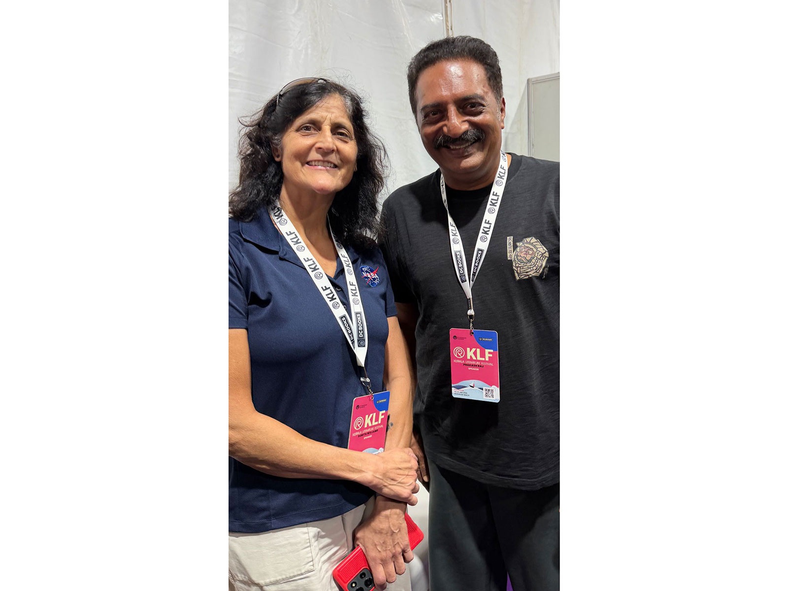 Prakash Raj with Sunita Williams (Photo/X@prakashraaj)