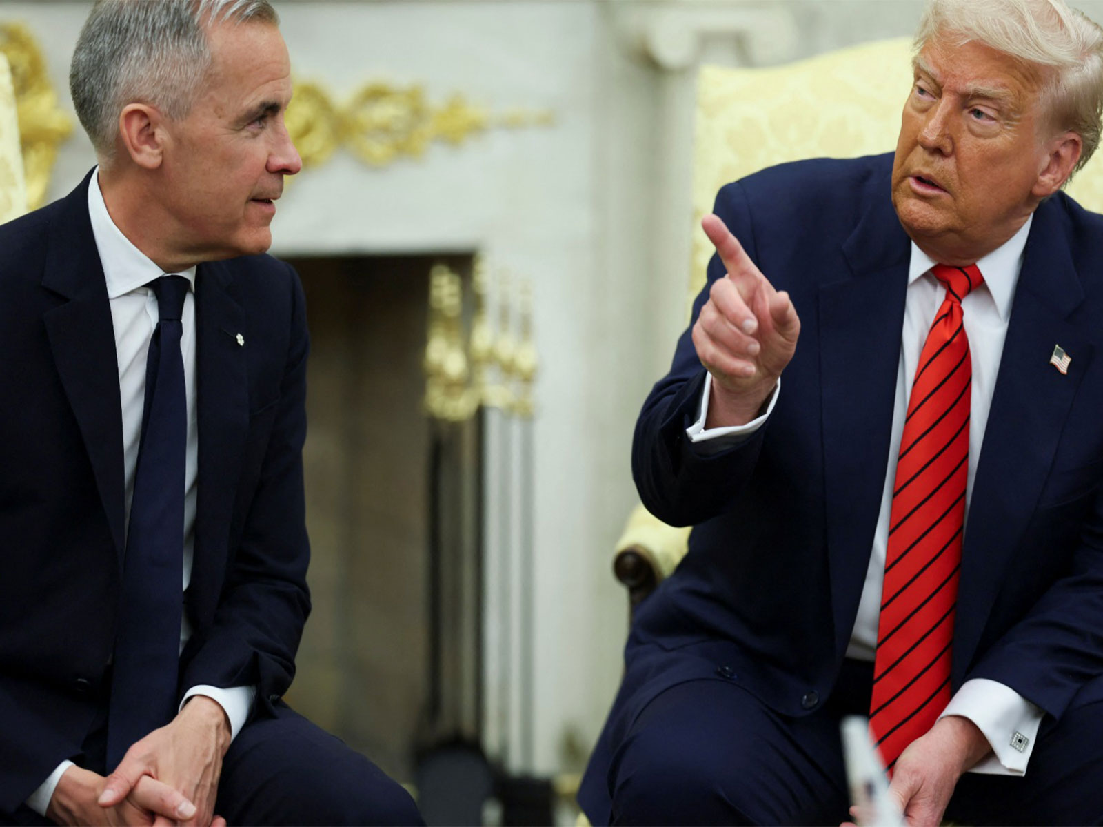 Canadian PM Mark Carney and US President Donald Trump (File Photo/Reuters)