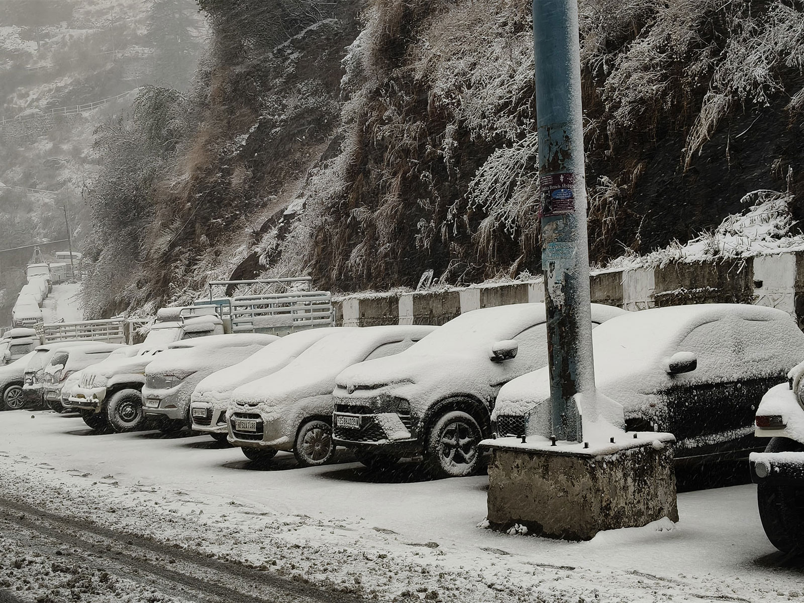 Visuals from Doda’s Bhalesa (Photo/ANI)