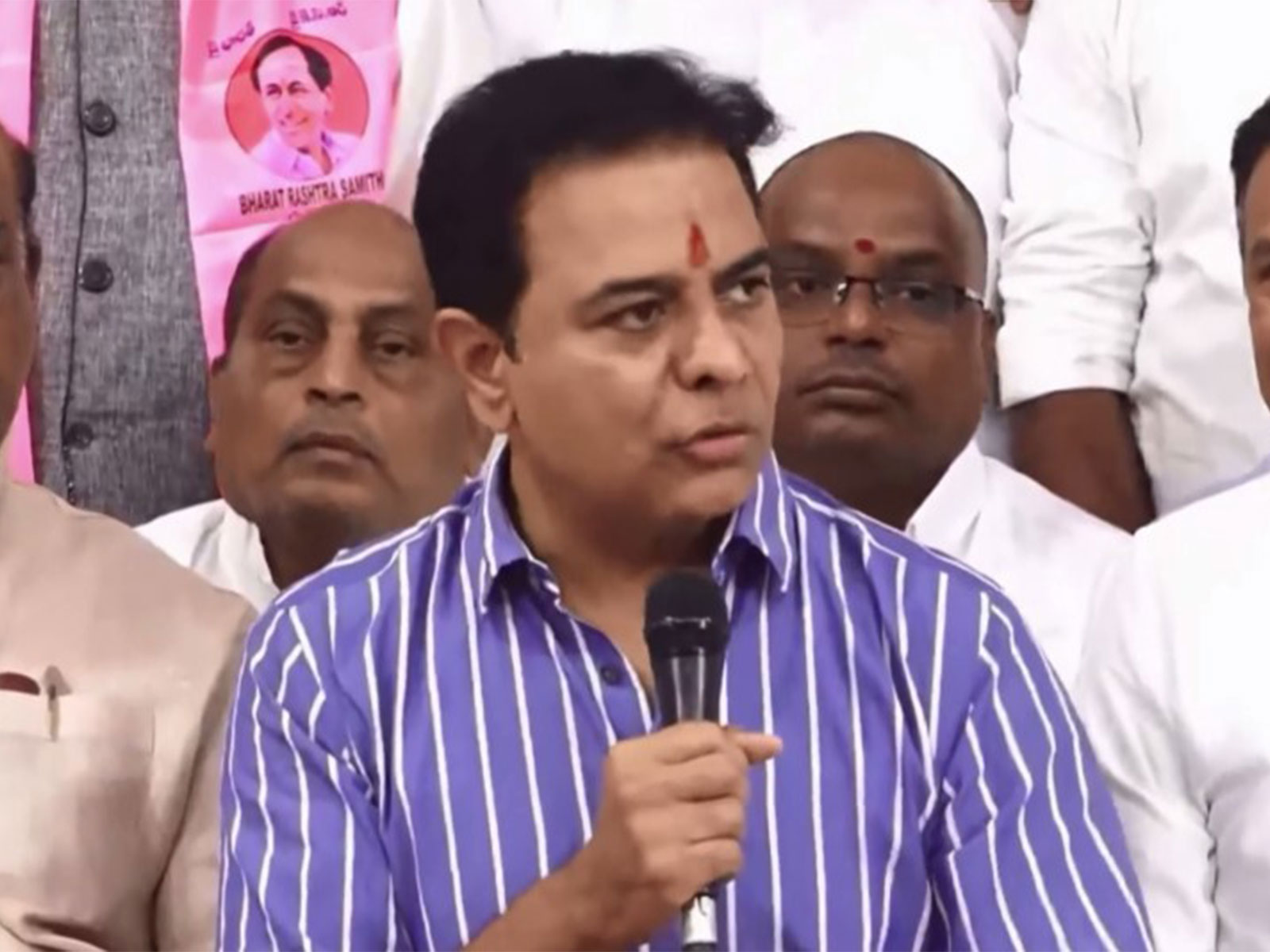 BRS working president KT Rama Rao (Photo/ANI)