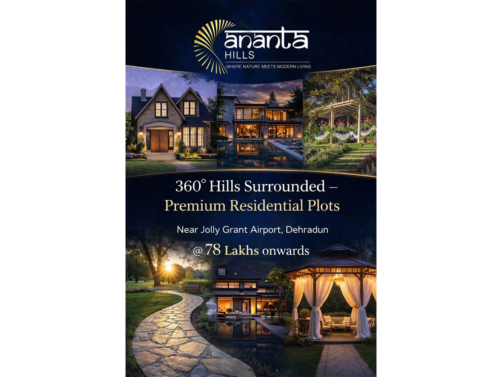 Ananta Hills: Redefining Premium Hill Living Near Jolly Grant Airport, Dehradun