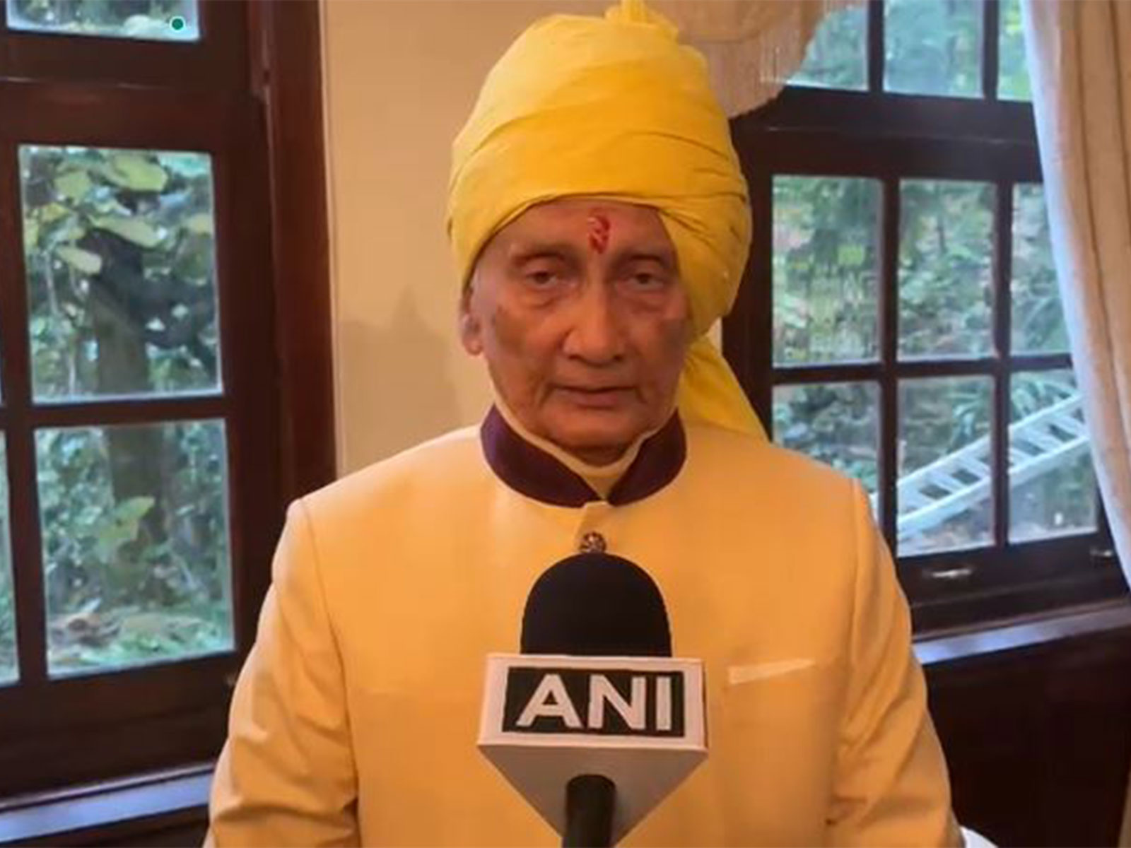 Maharaja Manujendra Shah (Photo/ANI)