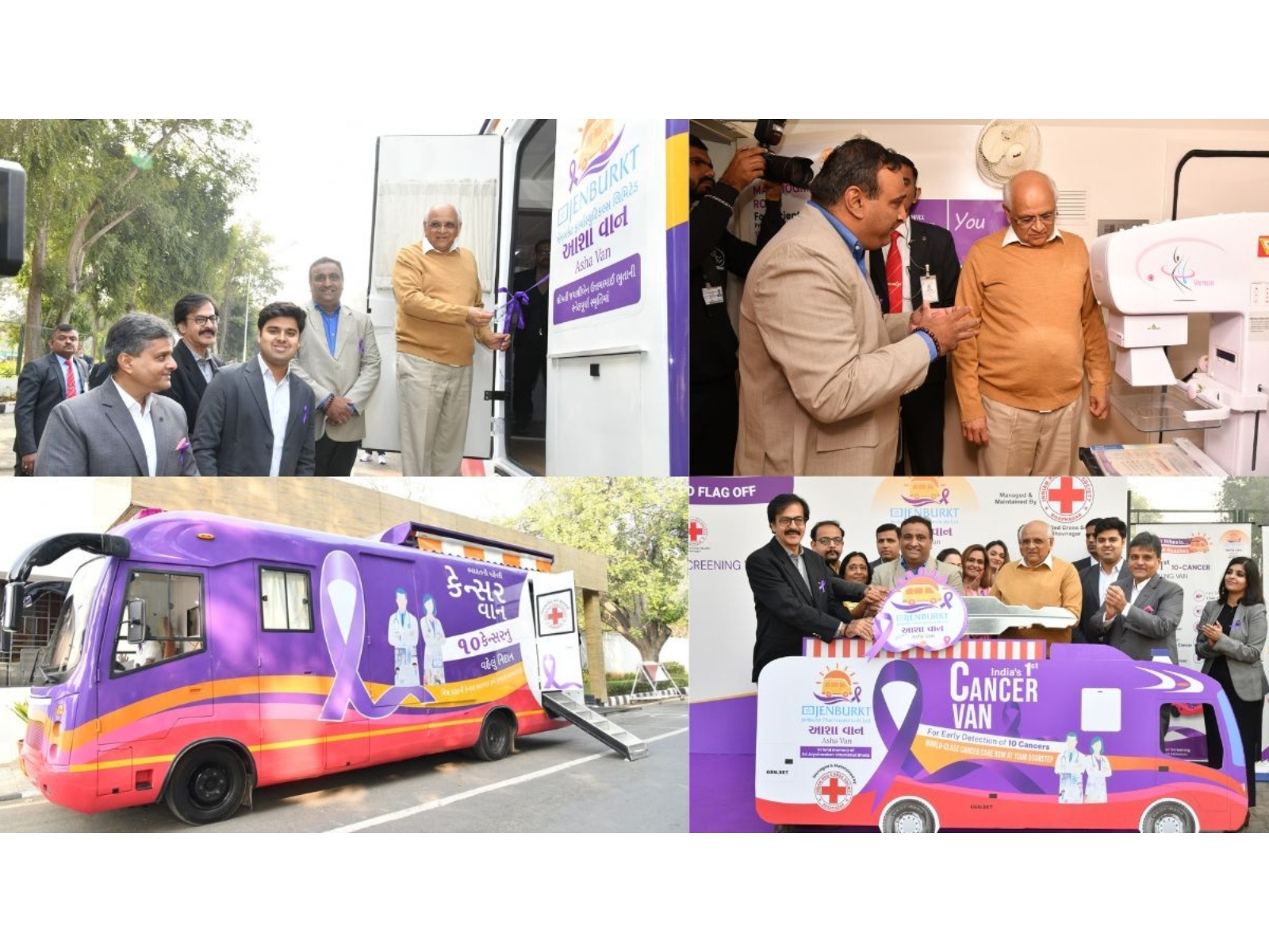 Jenburkt Pharmaceuticals Launches India’s First 10 Cancer Screening Van in Gujarat