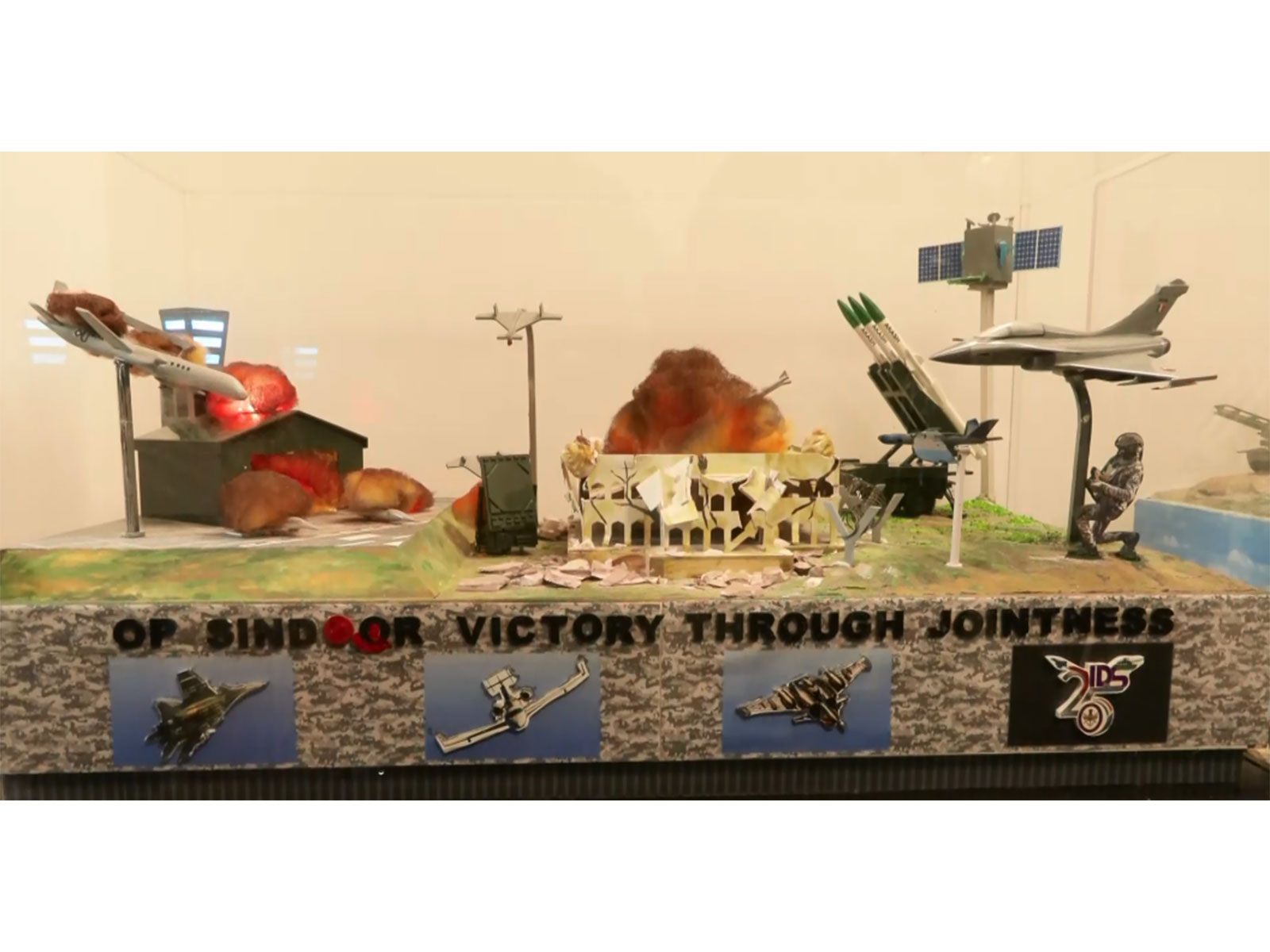 Glimpse of Operation Sindoor tableau (Photo/ANI)