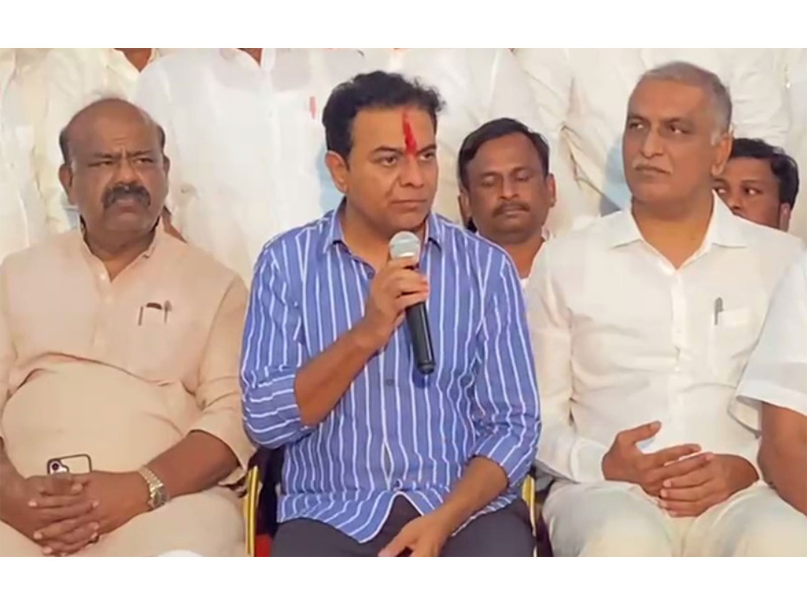 BRS Working President KT Rama Rao (Photo: ANI)