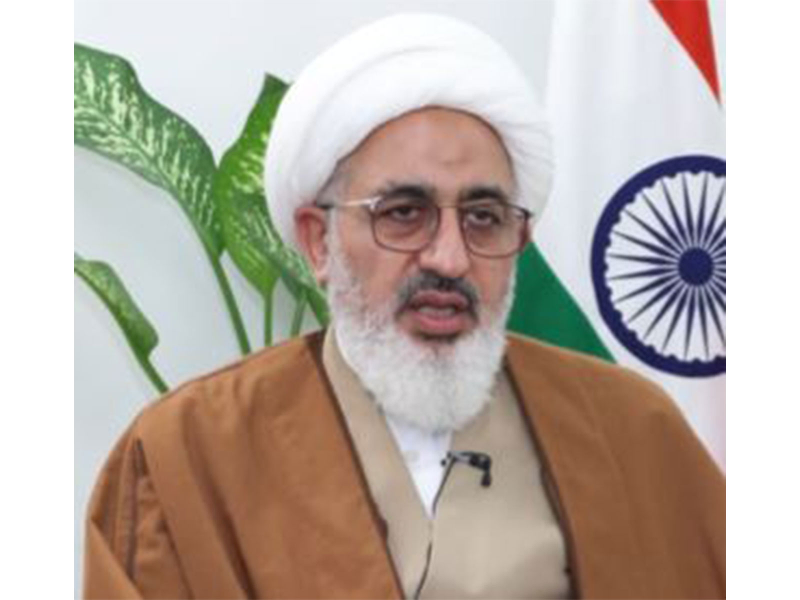 Abdul Majid Hakeem Ilahi, Representative of the Supreme Leader of the Islamic Republic of Iran, Ayatollah Seyyed Ali Khamenei, in India (Photo/ANI)