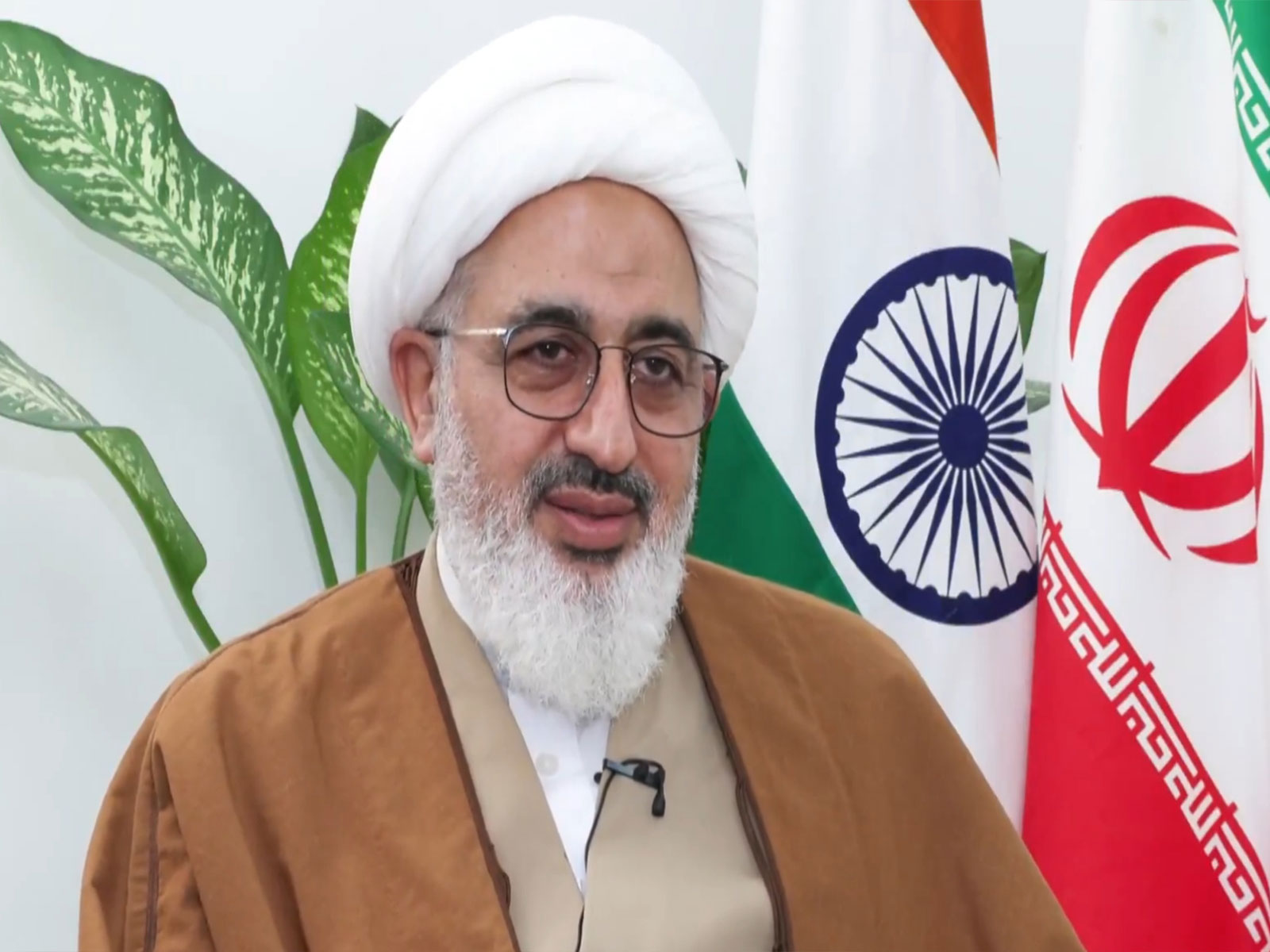 Abdul Majid Hakeem Ilahi, Representative in India of the Supreme Leader of the Islamic Republic of Iran, Ayatollah Seyyed Ali Khamenei, (Photo/ANI)