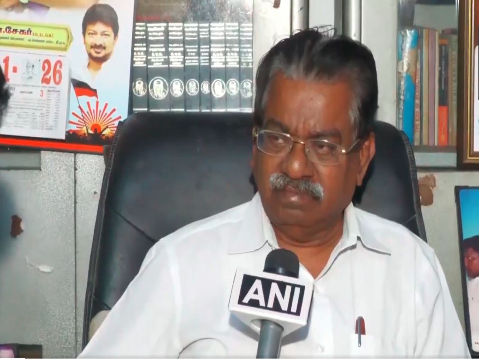 DMK spokesperson TKS Elangovan. (Photo/ANI)