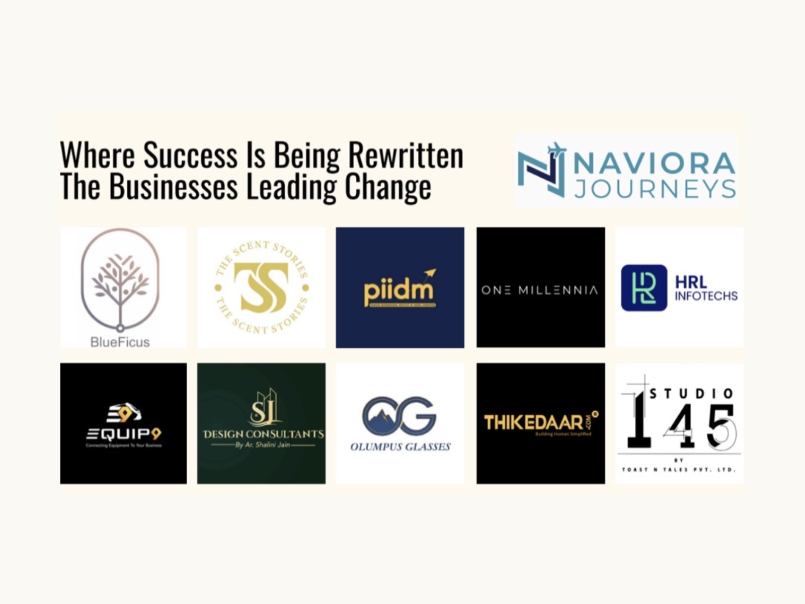 Where Success Is Being Rewritten: The Businesses Leading Change