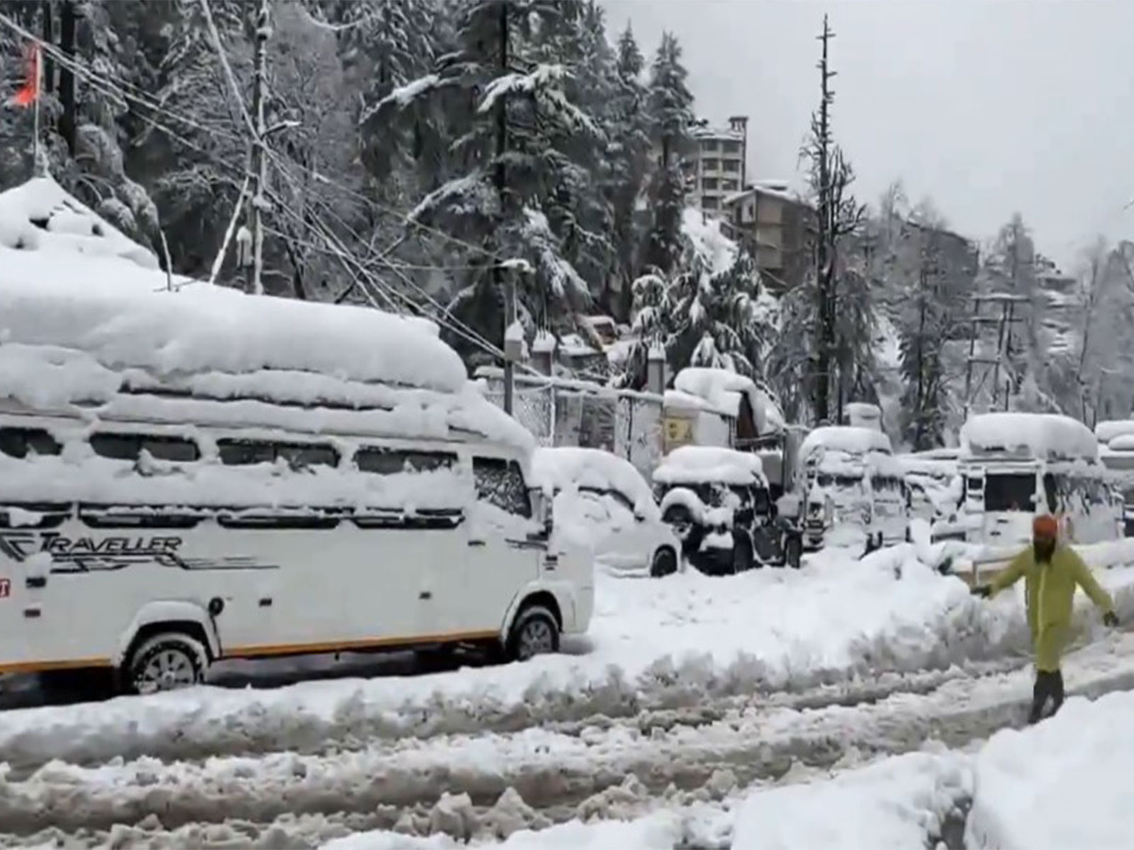 Visuals from Shimla (Photo/ANI)