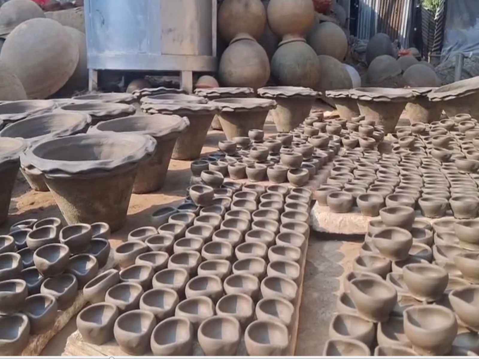 Visuals of Dhubri's terracotta art (Photo: ANI)