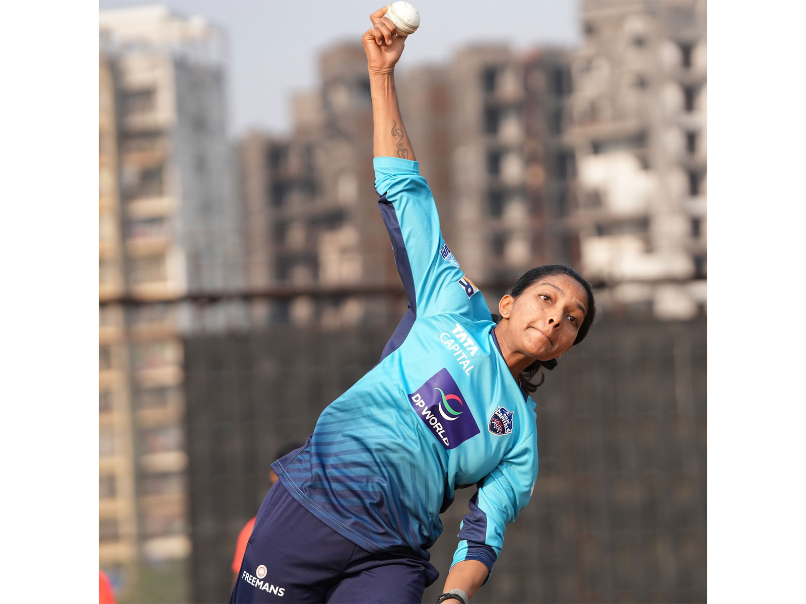 Delhi Capitals player Minnu Mani (Photo: Delhi Capitals)