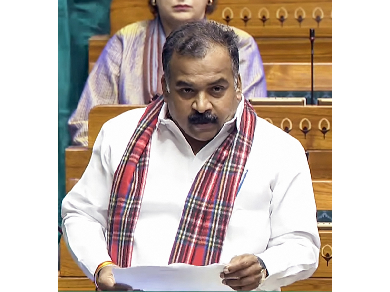 Congress MP Manickam Tagore (Photo/ ANI)