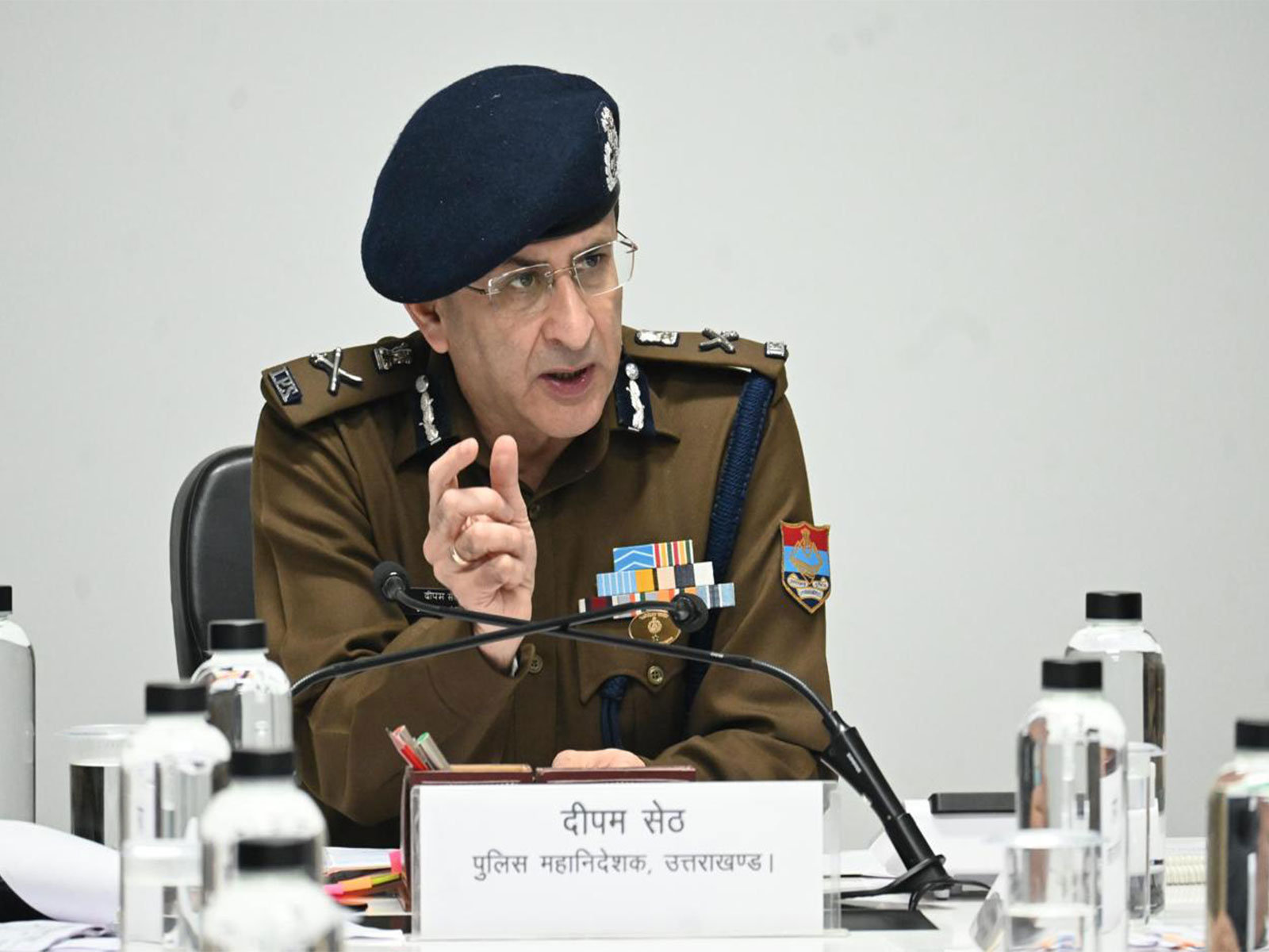Uttarakhand DGP Deepam Seth (File Photo/ANI)